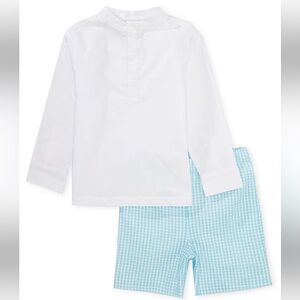 NWT Edgehill Collection Baby Boys Tunic Stripe Short Set Sz 3T